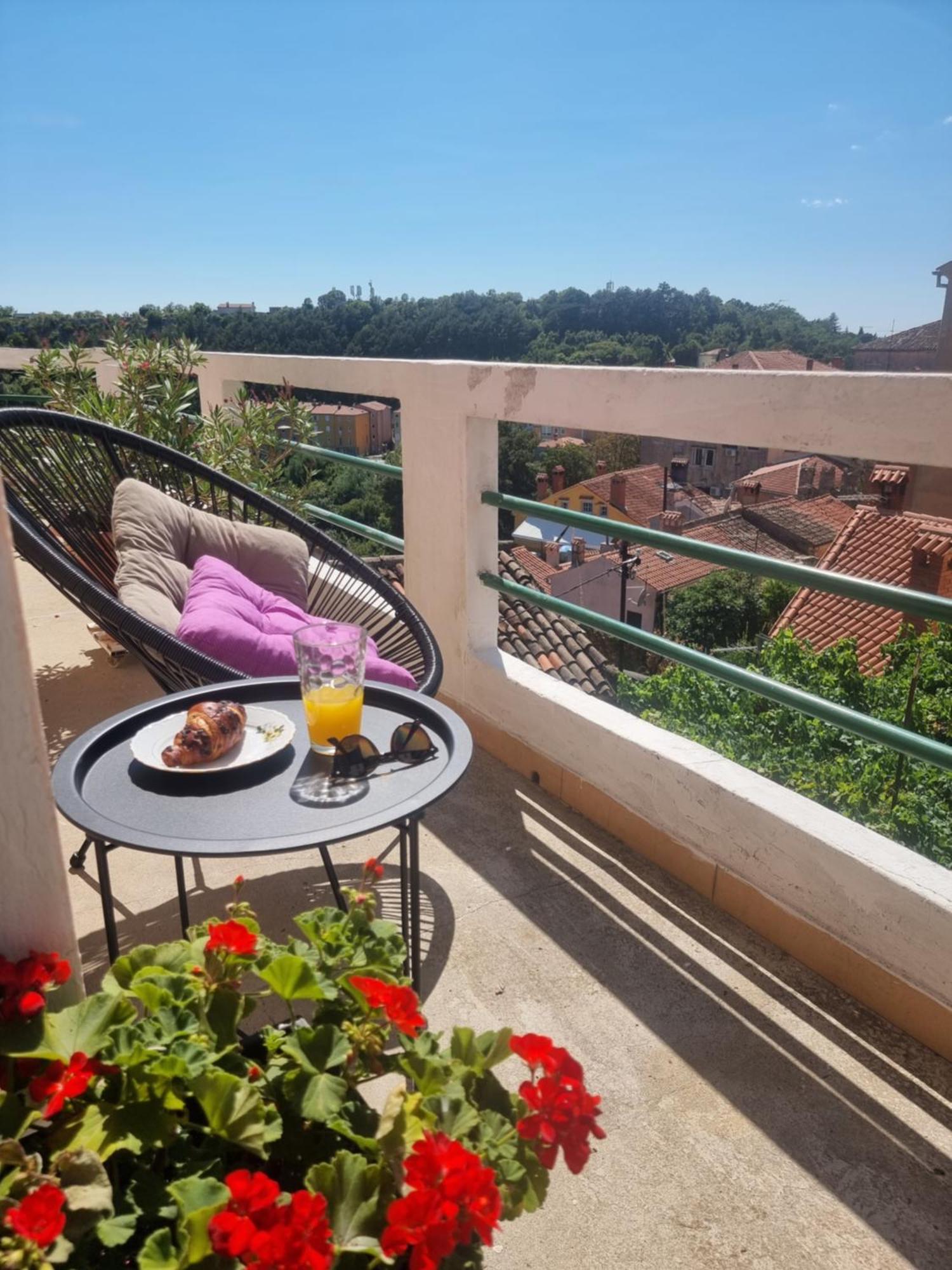 Apartment Branko With Terrace, Old Town Labin Лабин Екстериор снимка